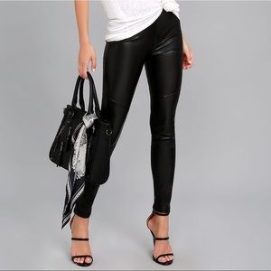 Free People Vegan Leather Leggings